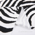 Zebra strisce DTY tessuto poliestere per camicia